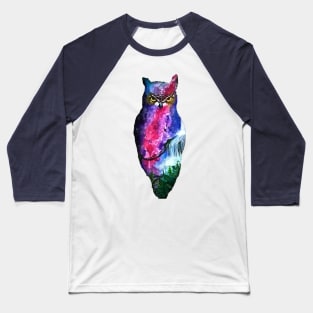 Mystical Owl Baseball T-Shirt